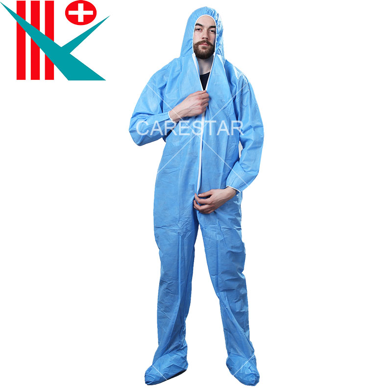 Blue SMS Coverall