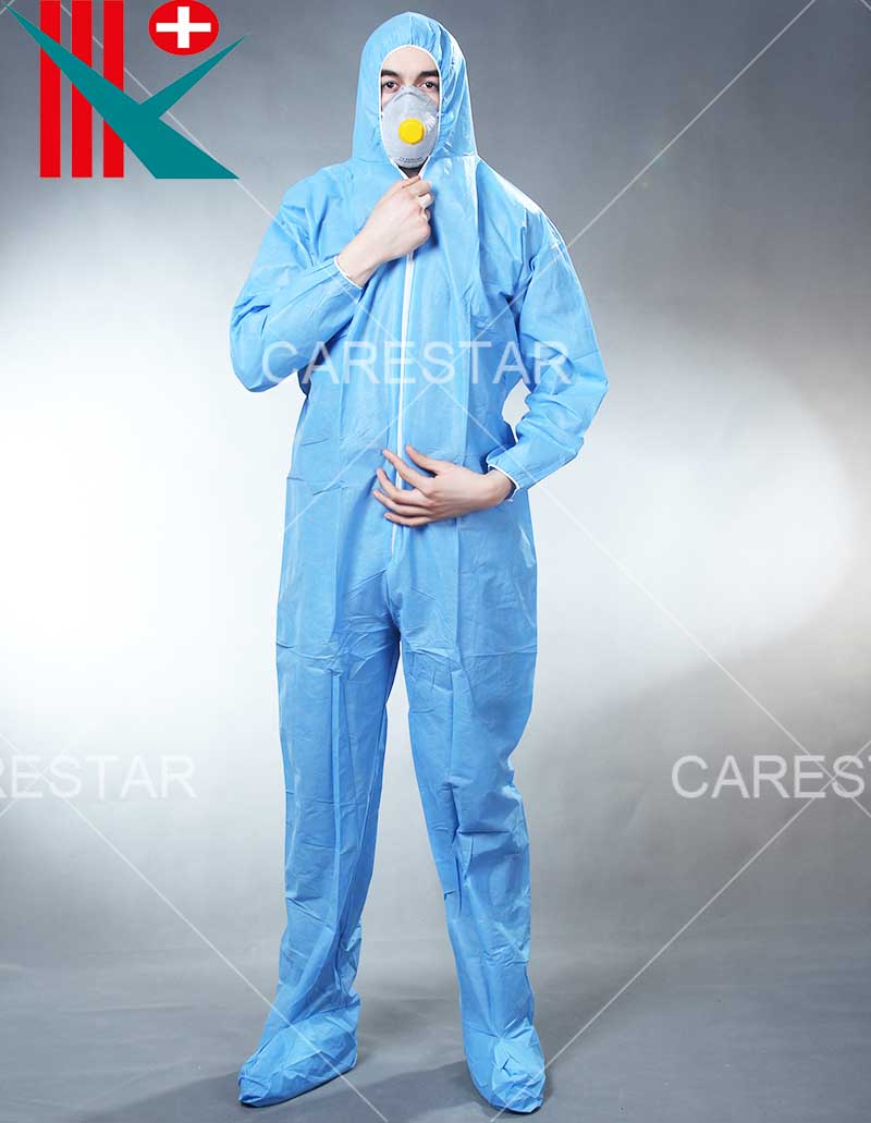 Blue SMS Coverall