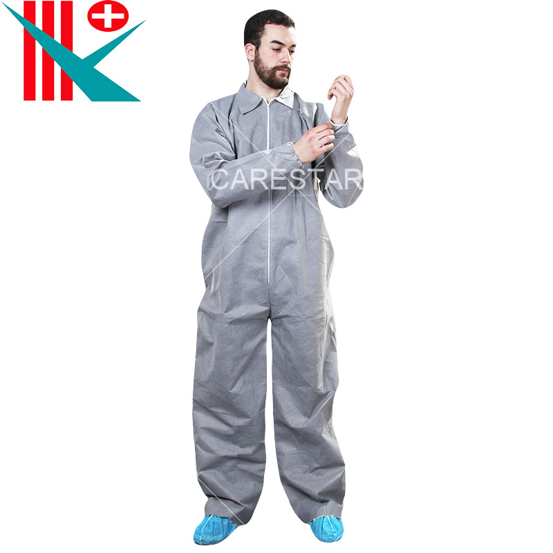 Grey SMS Coverall