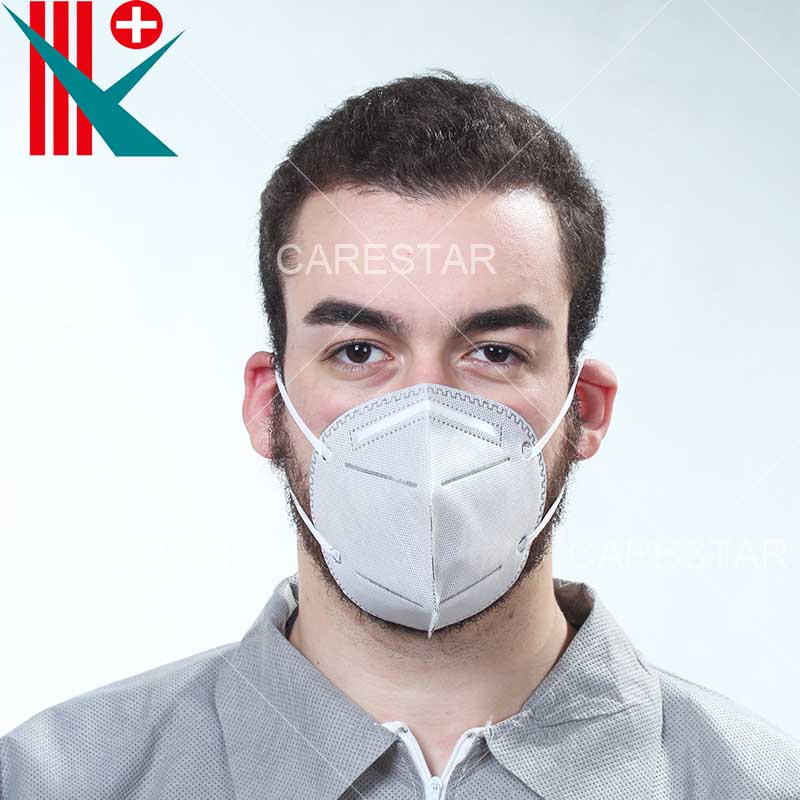 Foldable Active Carbon FFP2 / N95 Respirator