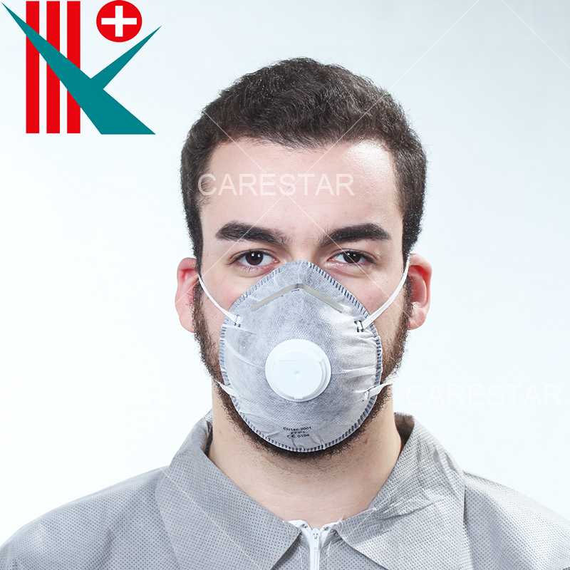 Active Carbon FFP2 / N95 Respirator with Valve